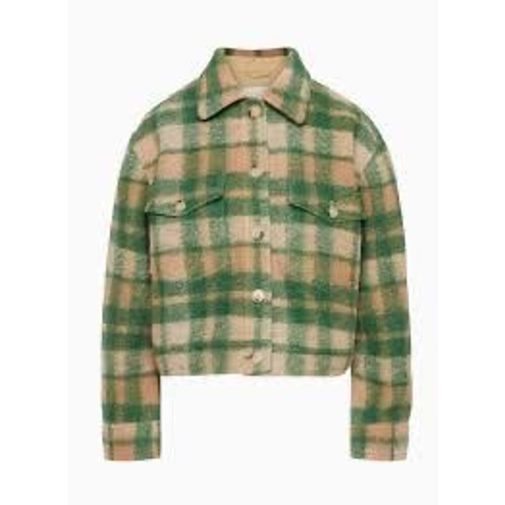 House of Harlow Plaid Shacket Size Medium